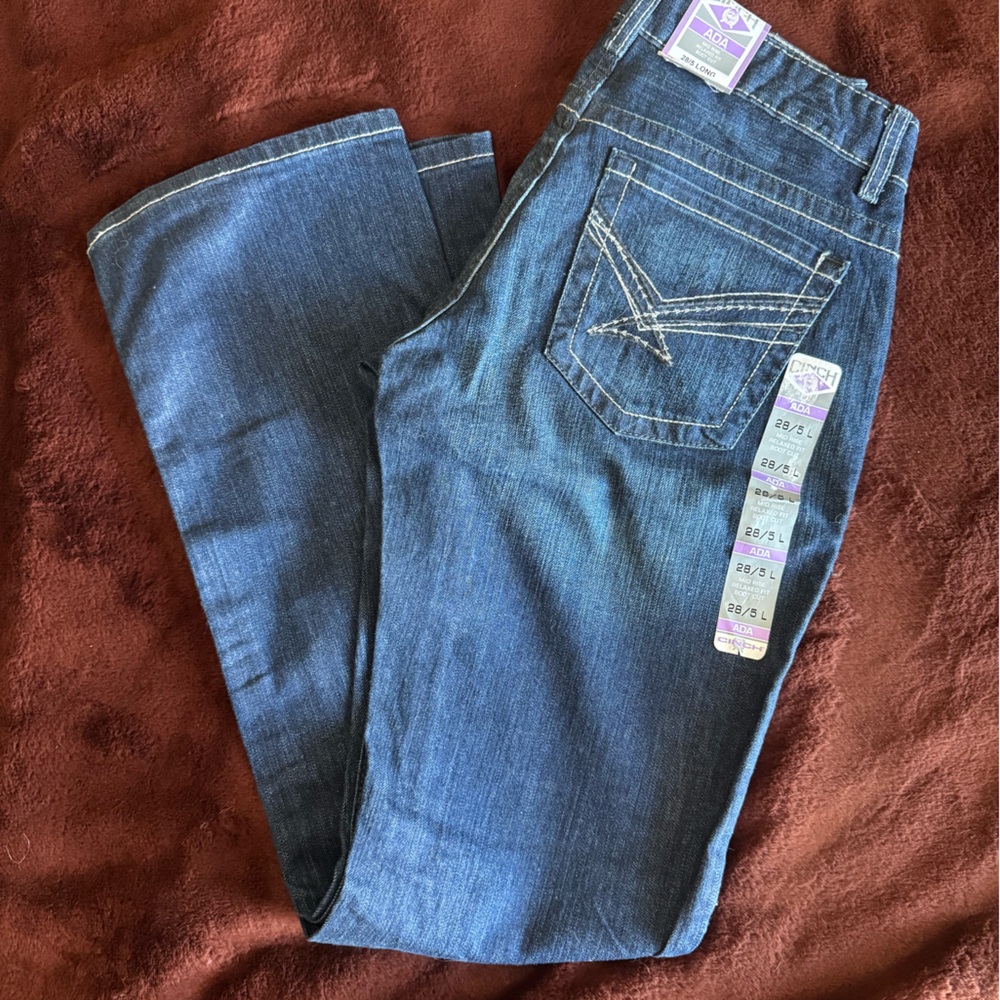 Cinch Dark Blue Women's Flare Jeans